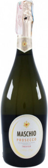 Игристое вино Maschio Prosecco DOC Treviso Brut, 0.75L В подарочной упаковке