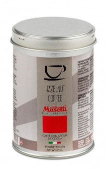 Musetti Hazelnut, кофе в ж/б, 125гр.