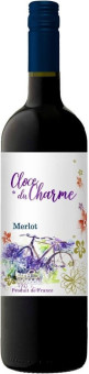 Вино красное Les Celliers Jean d'Alibert "Cloce du Charme" Merlot, Pays d'Oc IGP 0.75L