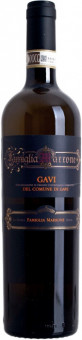 Вино белое сухое Famiglia Marrone, Gavi DOCG del Comune di Gavi, 2018 0.75L
