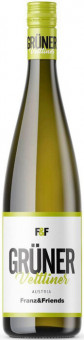 Вино белое сухое  "Franz & Friends" Gruner Veltliner, 2020  0.75L