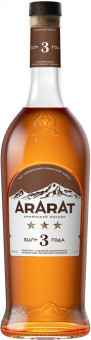 Коньяк "Ararat" 3 stars 0,25 L