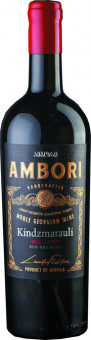 Вино красное полусладкое "Ambori" Kindzmarauli, 2019 0.75L