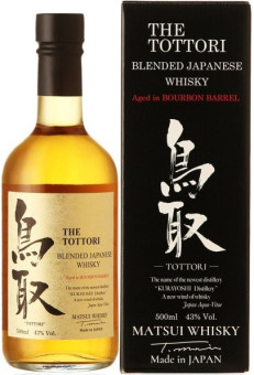 Виски "The Tottori Blrnded Whisky" 43% 0,5L