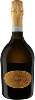 Вино игристое белое "Cavatina" Prosecco DOC Brut "Atmosphere" 0,75L