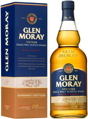 Виски "Glen Moray" Elgin Classic Chardonnay Cask Finish, gift box, 0.7 L