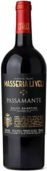 Вино красное Li Veli, "Passamante", Salice Salentino DOC, 2020 0,75 L