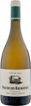 Вино белое сухое "Pago de Los Balagueses" Chardonnay, Vino de Pago DOP, 2020 0.75L