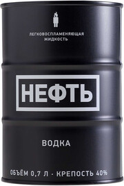 Водка "Neft" black barrel, 0.7 L