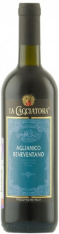 Вино красное сухое "La Cacciatora" Aglianico Beneventano 0,75L