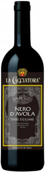 Вино красное сухое "La Cacciatora" Nero d'Avola, Terre Siciliane IGT 0,25L
