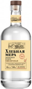 Vodka Khlebnaya Mera Pshenichnaya 0.5L