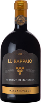 Вино красное Masca del Tacco "Lu Rappaio" Primitivo di Manduria DOP 0.75L
