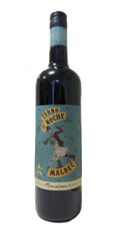 Вино красное сухое "Turno de Noche" Malbec 0,75L