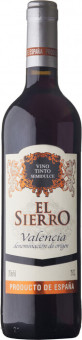 Вино красное El Sierro, Valencia DO 0.75L