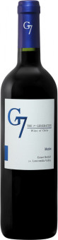 Вино красное сухое Vina Carta Vieja, "G7" Merlot 0,75L