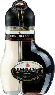 Ликер Sheridan's 15.5% кофейный двухслойный (Ирландия) 0.5 L