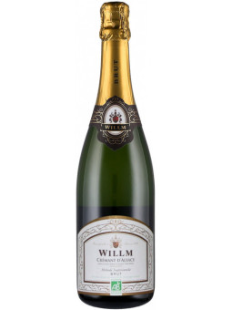 Игристое вино Willm Cremant d'Alsace AOC Brut BIO 0.75L