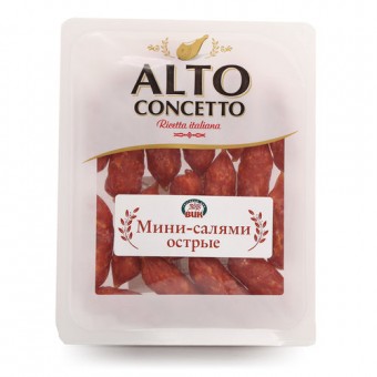Мини-Салями острые Alto Concetto 150 гр.