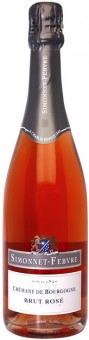 Вино игристое розовое Simonnet-Febvre, Cremant de Bourgogne Brut Rose 0.75L