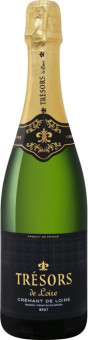 Игристое вино Tresors De Loire Cremant De Loire AOC Brut Joseph Verdier 0,75L