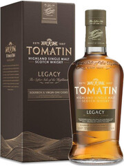 Виски Tomatin, "Legacy", gift box, 0.7L