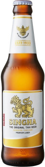 Пиво светлое  Singha 0,33L