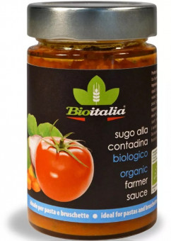 Соус BIOITALIA Farmer’s Sauce томатный,180г