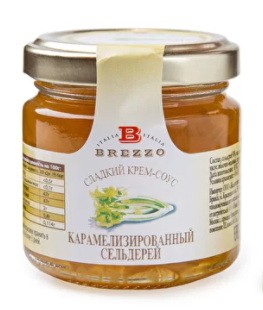 Сладкий крем-соус из карамелизованного сельдерея Brezzo 110гр.
