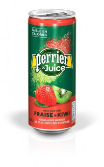 Perrier & Juice Strawberry & Kiwi 0.25L