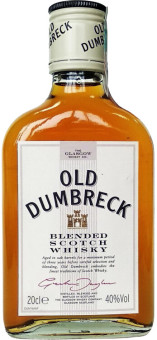Виски "Old Dumbreck" Blended Scotch Whisky 0.2L