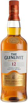 Виски "Glenlivet Excellence 12 Years Single Malt"  40%  0.7l