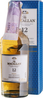 Виски "Macallan" Fine Oak 12 Years Old, with box, 0.05L