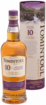 Виски "Tomintoul" 10 Years Old, in tube, 0.7 L