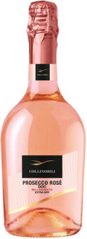 Игристое вино Contarini, "Collinobili" Prosecco Rose DOC Extra Dry 0.75L