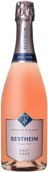Вино игристое розовое Bestheim, Cremant d'Alsace AOC Brut Rose 0,75L