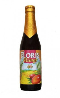 Пивной напиток "Флорис манго" 0,33л. нефильтрованное пастеризованное светлое