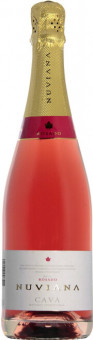 Вино игристое розовое Codorniu, "Nuviana" Brut Rosado, Cava DO 0,75L