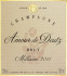 Шампанское "Amour de Deutz" Brut Blanc, 2011 gift box 0.75L