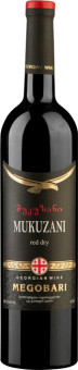 Вино красное Megobari Mukuzani 0,75L