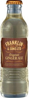 Напиток Б/А Franklin & Sons Original Ginger Ale, 0.2L