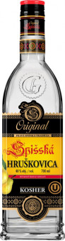 Спиртной напиток  40% "Spisska" Hruskovica Original, Kosher, 0.7 L