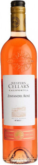 Вино розовое"Western Cellars" Zinfandel Rose Semi-Sweet 0,75L